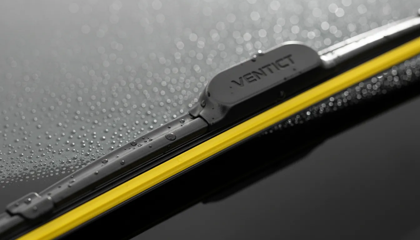 벤딕트 와이퍼 블레이드 실리콘 하이브리드 구조 클로즈업