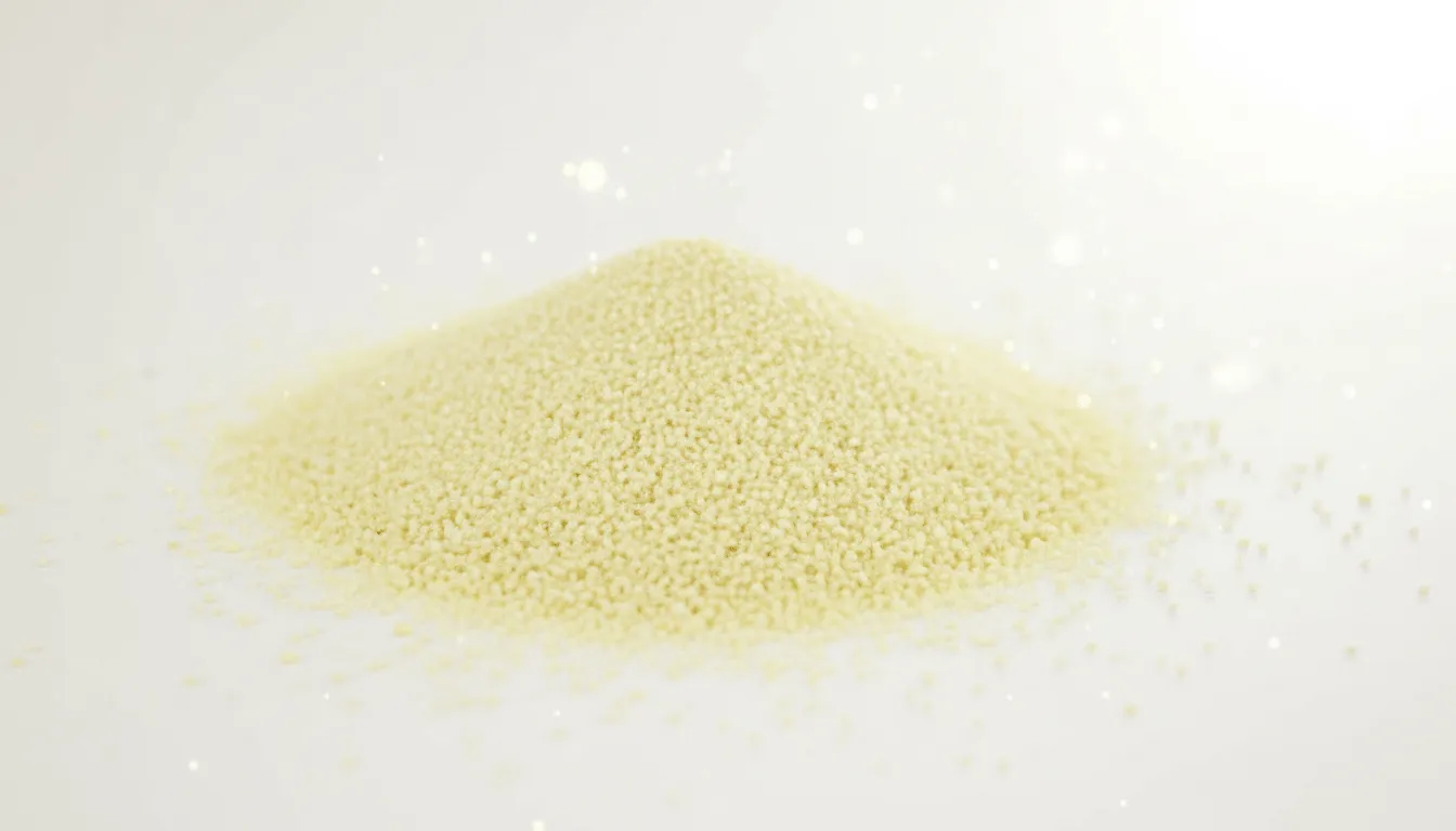 아메리칸솔루션 카사바 옵티멈 고양이 모래 입자 질감 클로즈업