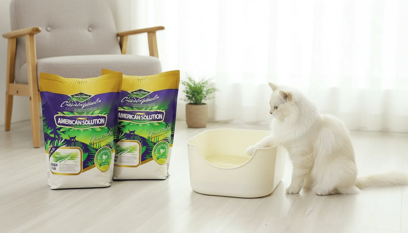 아메리칸솔루션 카사바 모래 옵티멈 6kg 2개 구성